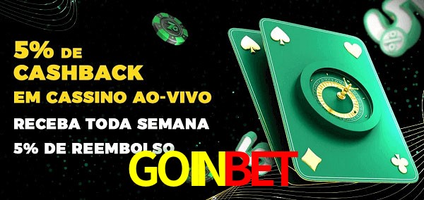 Promoções do cassino ao Vivo GOINBET
